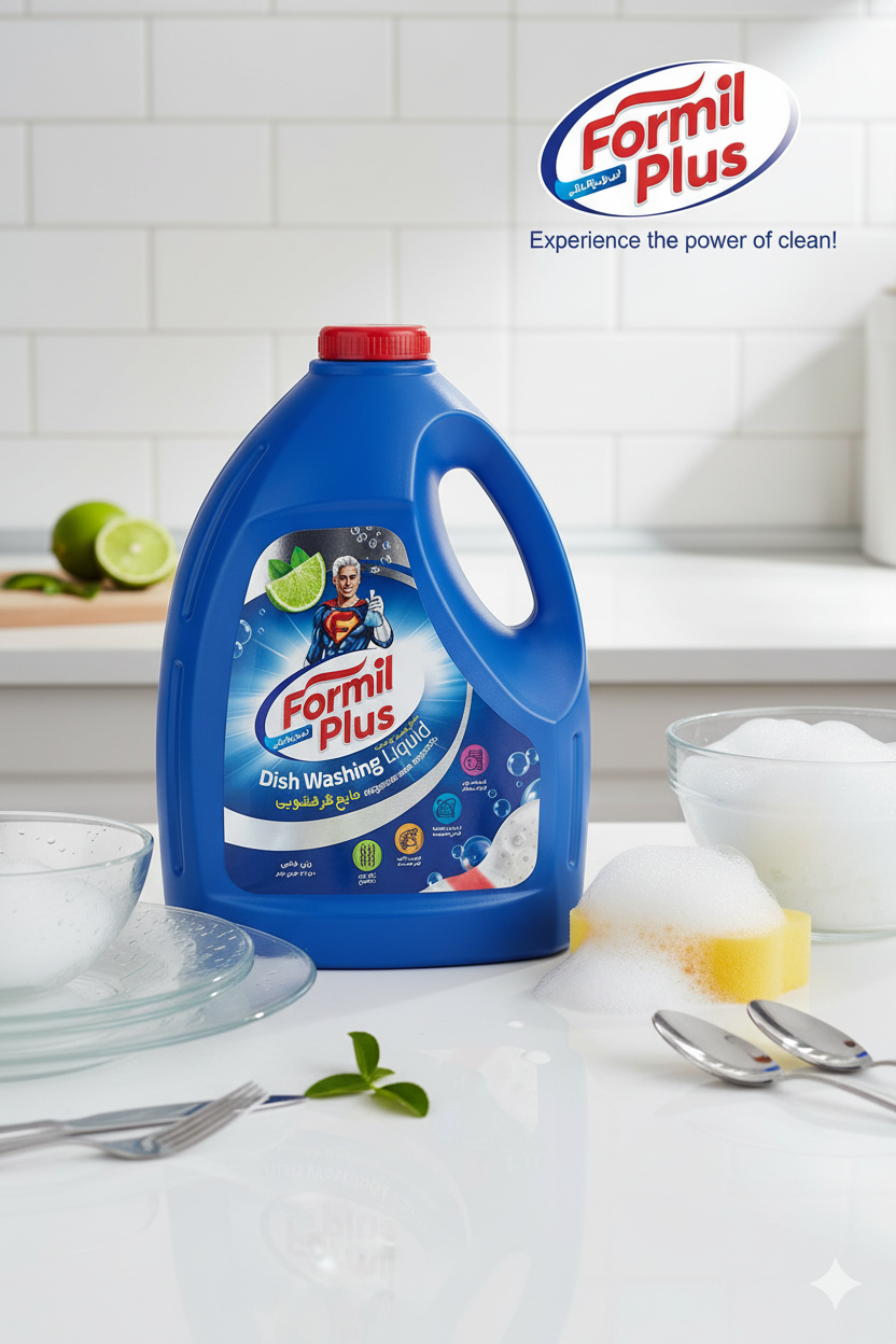 مایع ظرفشویی ۳/۷۵۰ لیتری فرمیل پلاس