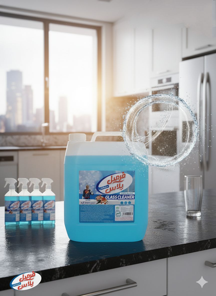 مایع شیشه پاکن 10 لیتری فرمیل پلاس
